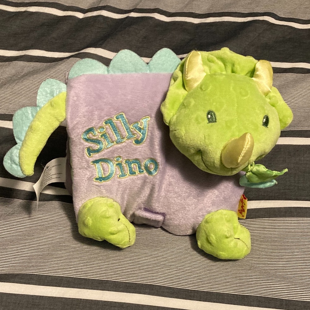 Plush Dino Book